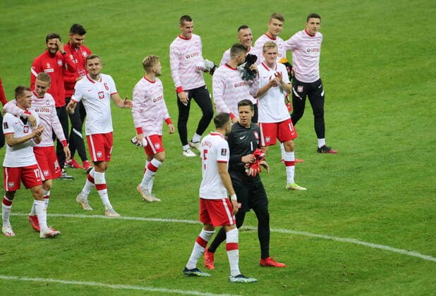 2022 FIFA World Cup, WM, Weltmeisterschaft, Fussball qualifier Poland vs. England Photo: Beata Zawadzka East News 2022 FIFA World Cup qualifier Group I game Poland vs. England on September 8, 2021 at National Stadium in Warsaw, Poland. EN_01492272_0107