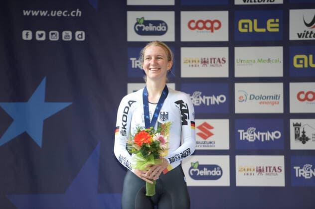 Bilder des Jahres 2021, Sport 09 September Sport Themen der Woche KW36 Sport Bilder des Tages 09-09-2021 European Championships Cronometro U23 Women; 2021, Germany; Ludwig, Hannah; Trento; 