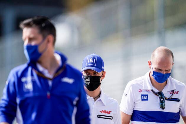 September 9, 2021, Monza, Italy: MICK SCHUMACHER of Germany and Haas F1 Team is seen during preparations of the 2021 FIA Formula 1 Italian Grand Prix at Autodromo Nazionale Monza in Monza, Italy. Monza Italy - ZUMAg147 20210909_zap_g147_001 Copyright: xJamesxGasperottix