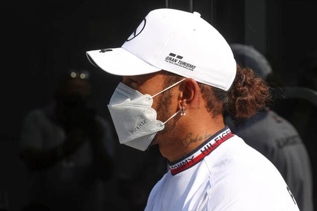 44 Lewis Hamilton GBR, Mercedes AMG Petronas F1 Team , F1 Grand Prix of Italy at Autodromo Nazionale Monza on September 9, 2021 in Monza, Italy Photo by HOCH ZWEI Monza Italy