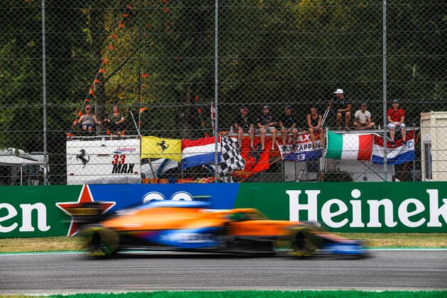 Fans, F1 Grand Prix of Italy at Autodromo Nazionale Monza on September 10, 2021 in Monza, Italy Photo by HOCH ZWEI Monza Italy