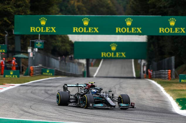 77 Valtteri Bottas FIN, Mercedes AMG Petronas F1 Team , F1 Grand Prix of Italy at Autodromo Nazionale Monza on September 10, 2021 in Monza, Italy Photo by HOCH ZWEI Monza Italy