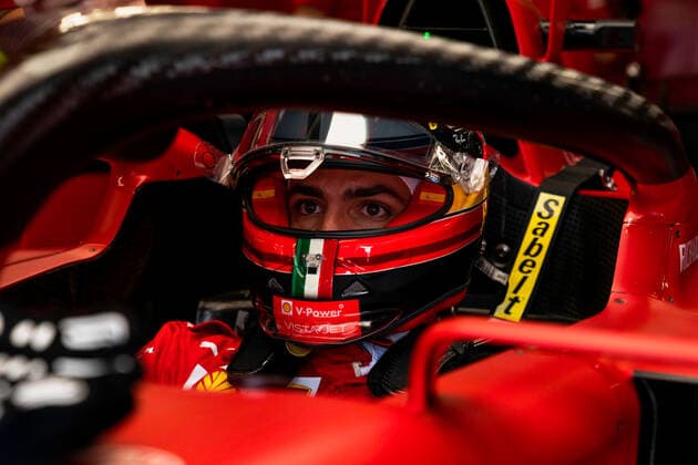 F1 Grand Prix of Italy 55 Carlos Sainz (ESP, Scuderia Ferrari Mission Winnow), F1 Grand Prix of Italy at Autodromo Nazionale Monza on September 10, 2021 in Monza, Italy. (Photo by COLOMBO IMAGES FIA Pool via HOCH ZWEI) Monza Italy Poolfoto HOCH ZWEI Pool COLOMBO IMAGES ,EDITORIAL USE ONLY