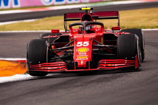 55 Carlos Sainz ESP, Scuderia Ferrari Mission Winnow , F1 Grand Prix of Italy at Autodromo Nazionale Monza on September 10, 2021 in Monza, Italy Photo by HOCH ZWEI Monza Italy