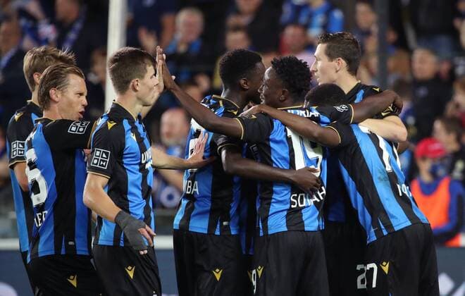 BRUGGE, BELGIUM - SEPTEMBER 10: Hans Vanaken of Club Brugge celebrates after scoring the 2-0 goal during the Jupiler Pro League season 2021 - 2022 match day 7 between Club Brugge and KV Oostende on September 10, 2021 in Brugge, Belgium. (Photo by Vincent Van Doornick Isosport)  x13396335x Copyright: