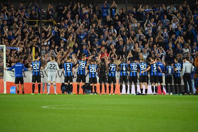 Supporters and fans during the Jupiler Pro League match between Club Brugge KV and KV Oostende on September 10, 2021 in Brugge, Belgium FOOTBALL : Club Bruges vs KV Ostende - Jupiler Pro League - 10 09 2021 PhotoNews Panoramic  775668188