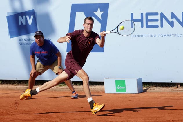 TENNIS - ATP, Tennis Herren NOE Open TULLN,AUSTRIA,11.SEP.21 - TENNIS - ATP Challenger Tour, NOE Open. Image shows Mats Moraing (GER).  GEPAxpictures xWalterxLuger