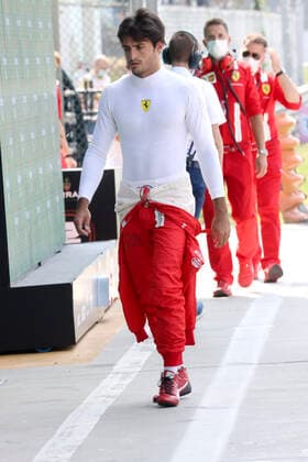 55 Carlos Sainz ESP, Scuderia Ferrari Mission Winnow , F1 Grand Prix of Italy at Autodromo Nazionale Monza on September 11, 2021 in Monza, Italy Photo by HOCH ZWEI Monza Italy