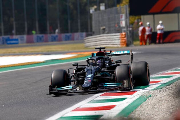 44 Lewis Hamilton GBR, Mercedes AMG Petronas F1 Team , F1 Grand Prix of Italy at Autodromo Nazionale Monza on September 11, 2021 in Monza, Italy Photo by HOCH ZWEI Monza Italy