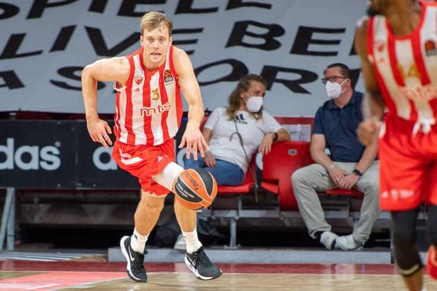 N Wolters 3 Red Star Belgrade , Panathinaikos OPAP Athens vs Red Star Belgrade, Magenta Sport Cup 2021, 11 09 2021 Munich Bavaria Germany Copyright: xkolbert-press UlrichxGamelx