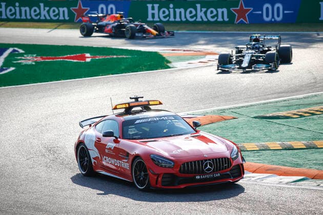 F1 Safety Car, Mercedes AMG GT R, F1 Grand Prix of Italy at Autodromo Nazionale Monza on September 11, 2021 in Monza, Italy Photo by HOCH ZWEI Monza Italy