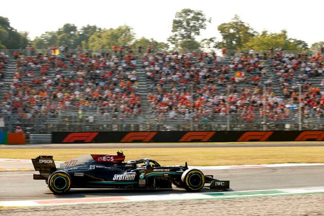 77 Valtteri Bottas FIN, Mercedes AMG Petronas F1 Team , F1 Grand Prix of Italy at Autodromo Nazionale Monza on September 11, 2021 in Monza, Italy Photo by HOCH ZWEI Monza Italy