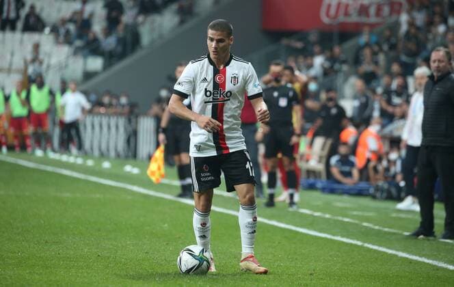 Besiktas™ Can Bozdogan during Besiktas - Yeni Malatyaspor Turkish Super League game at Vodafone Arena, Istanbul, 11th of Sept., 2021. Copyright: TolgaxAdanali 17254145