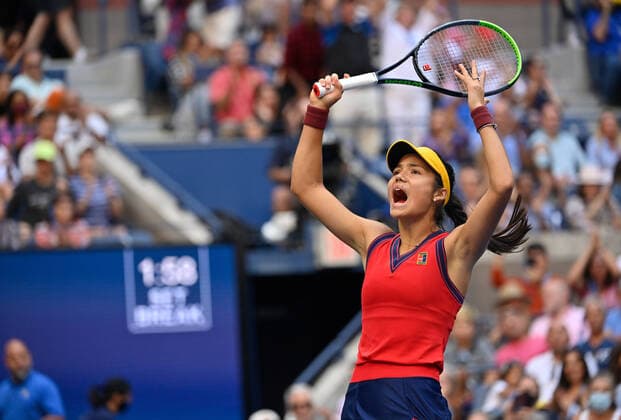 2021 US Open WomanÂs Single Final Emma Raducanu GBR