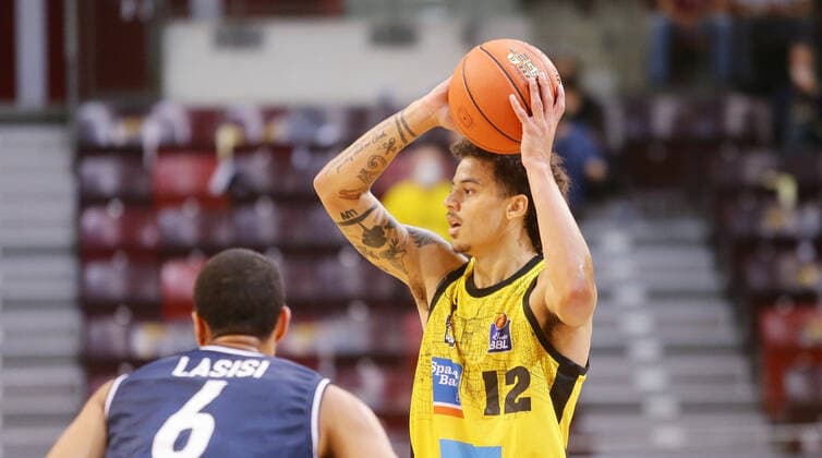 Ludwigsburg , Season Opening , Basketball MHP Riesen Ludwigsburg vs Merlins Crailsheim , Jonah radebough Riesen