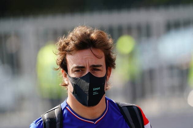 FORMULA 1 HEINEKEN GRAN PREMIO D ITALIA 2021 12 09 2021, Autodromo Nazionale di Monza, Monza, FORMULA 1 HEINEKEN GRAN PREMIO D ITALIA 2021 ,in the picture Fernando Alonso ESP 14 , Alpine F1 Team nordphotoxGmbHx xBratic nph00250