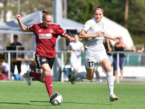 Football, Women 2. BL, 1. FC Nuremberg - TSV Schwaben Augsburg
