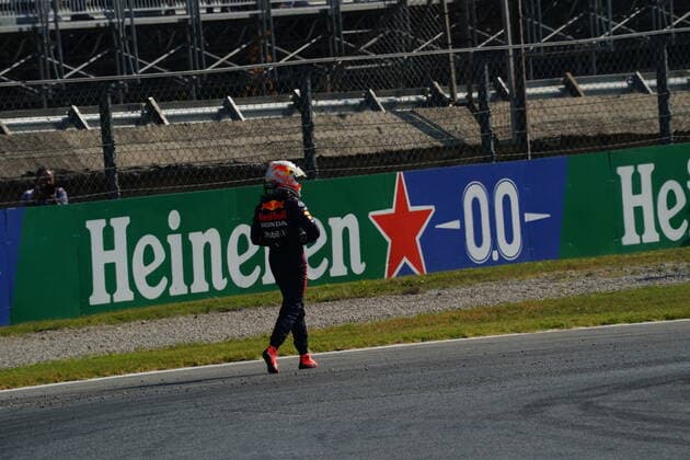 FORMULA 1 HEINEKEN GRAN PREMIO D ITALIA 2021 12 09 2021, Autodromo Nazionale di Monza, Monza, FORMULA 1 HEINEKEN GRAN PREMIO D ITALIA 2021 ,in the picture accident between Max Verstappen NEL 33 , Red Bull Racing Honda and Lewis Hamilton GBR 44 , Mercedes AMG Petronas Formula One Team nordphotoxGmbHx xBratic nph00250