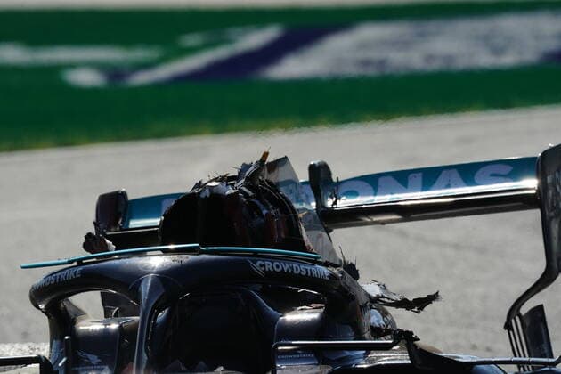FORMULA 1 HEINEKEN GRAN PREMIO D ITALIA 2021 12 09 2021, Autodromo Nazionale di Monza, Monza, FORMULA 1 HEINEKEN GRAN PREMIO D ITALIA 2021 ,in the picture accident between Max Verstappen NEL 33 , Red Bull Racing Honda and Lewis Hamilton GBR 44 , Mercedes AMG Petronas Formula One Team nordphotoxGmbHx xBratic nph00250
