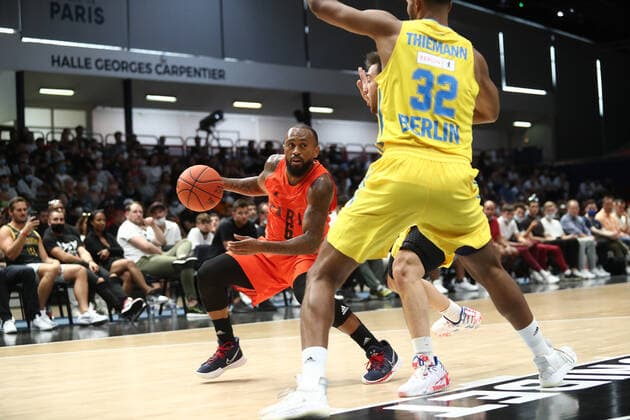 Ryan Boatright (Partis Basketball) BASKETBALL : Paris Basket vs Alba Berlin - Paris Europaspiele - 12 09 2021 KevinDomas Panoramic 