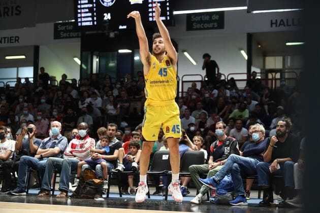 Tamir Blatt (Alba Berlin) BASKETBALL : Paris Basket vs Alba Berlin - Paris Europaspiele - 12 09 2021 KevinDomas Panoramic 
