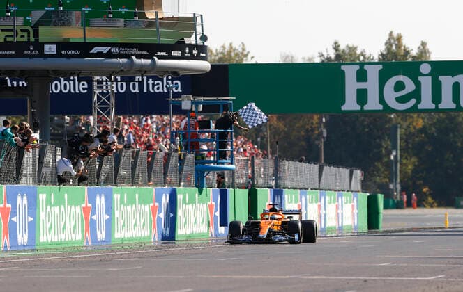 3 Daniel Ricciardo AUS, McLaren F1 Team , F1 Grand Prix of Italy at Autodromo Nazionale Monza on September 12, 2021 in Monza, Italy Photo by HOCH ZWEI Monza Italy