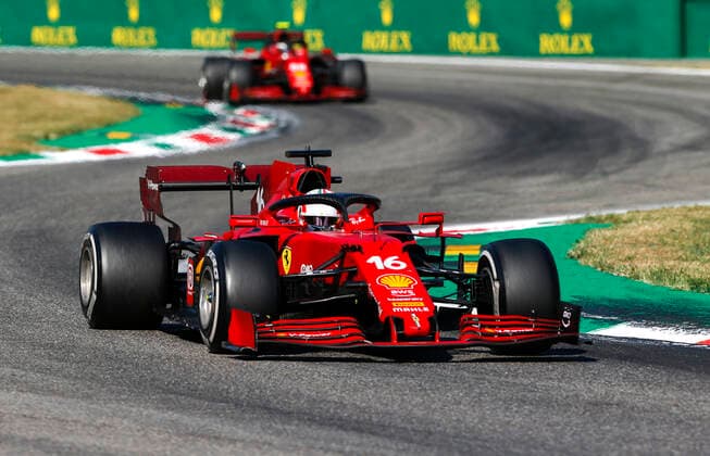 16 Charles Leclerc MON, Scuderia Ferrari Mission Winnow , F1 Grand Prix of Italy at Autodromo Nazionale Monza on September 12, 2021 in Monza, Italy Photo by HOCH ZWEI Monza Italy
