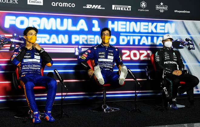 Formula 1, Italian GP at Monza, post-race press conference