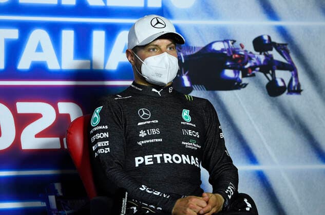 F1 Grand Prix of Italy 77 Valtteri Bottas (FIN, Mercedes-AMG Petronas F1 Team), F1 Grand Prix of Italy at Autodromo Nazionale Monza on September 12, 2021 in Monza, Italy. (Photo by Rudy Carezzevoli Getty Images FIA Pool via HOCH ZWEI) Monza Autodromo di Monza Italy Poolfoto HOCH ZWEI Pool Getty Images ,EDITORIAL USE ONLY