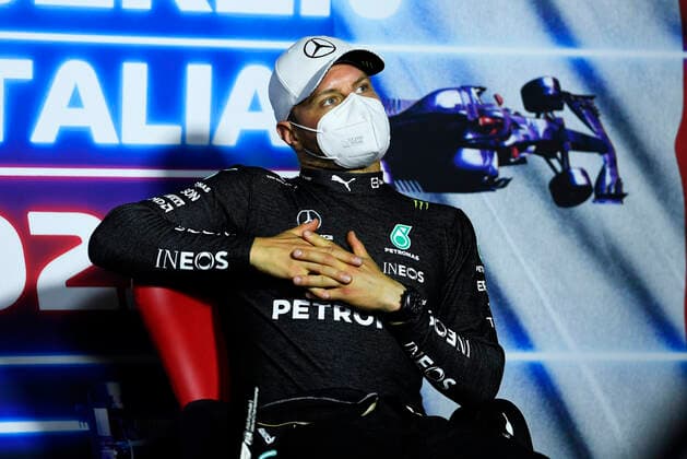 F1 Grand Prix of Italy 77 Valtteri Bottas (FIN, Mercedes-AMG Petronas F1 Team), F1 Grand Prix of Italy at Autodromo Nazionale Monza on September 12, 2021 in Monza, Italy. (Photo by Rudy Carezzevoli Getty Images FIA Pool via HOCH ZWEI) Monza Autodromo di Monza Italy Poolfoto HOCH ZWEI Pool Getty Images ,EDITORIAL USE ONLY
