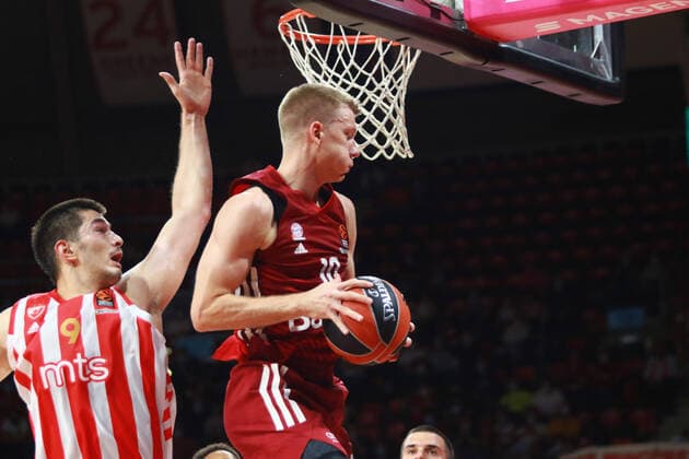 10 Ognjen Jaramaz FCBB vs Luka MitroviÄ‡ Red Star Basketball, Magenta Sport Cup, FC Bayern Basketball Red Star Belgrade at Audi Dome on 12 09 2021, PHOTO Mladen Lackovic LakoPress