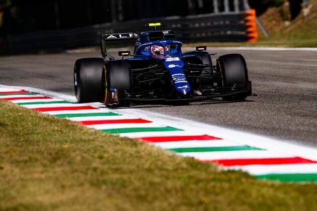 31 Esteban Ocon FRA, Alpine F1 Team , F1 Grand Prix of Italy at Autodromo Nazionale Monza on September 12, 2021 in Monza, Italy Photo by HOCH ZWEI Monza Italy