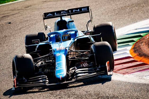 14 Fernando Alonso ESP, Alpine F1 Team , F1 Grand Prix of Italy at Autodromo Nazionale Monza on September 12, 2021 in Monza, Italy Photo by HOCH ZWEI Monza Italy