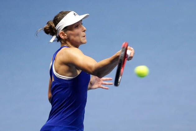 Varvara Gracheva Tennis, WTA, BGL BNP Paribas Open Luxembourg 2021, Luxembourg 14 09 2021 Mandy Minella LUX vs Varvara GRACHEVA RUS CK Sportcenter, Kockelscheuer