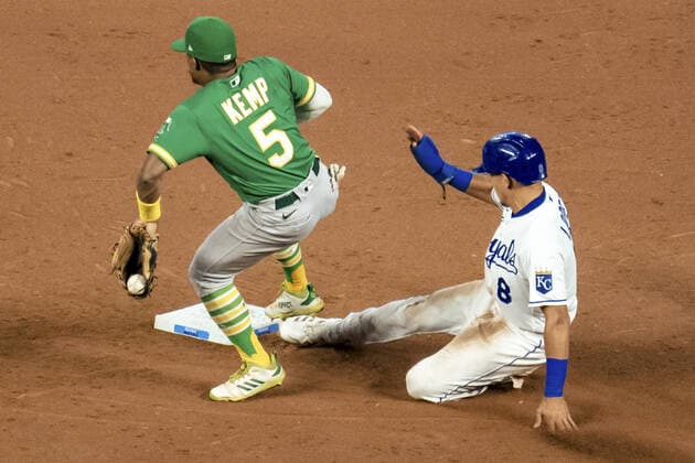 Baseball, MLB, Kansas City Royals - Oakland Athletics