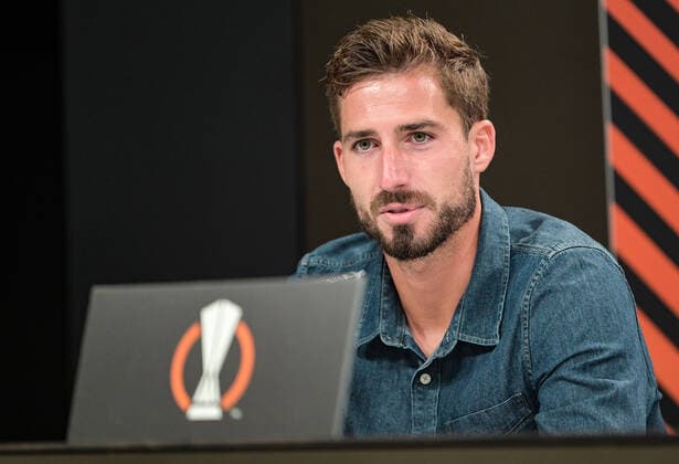 15 09 2021, xjhx, football UEFA Europa League, Eintracht Frankfurt training and press conference emspor, v l Kevin Trapp Eintracht Frankfurt DFL DFB REGULATES PROHIBIT ANY USE OF PHOTOGRAPHS as IMAGE SEQUENCES and or QUASI VIDEO Frankfurt
