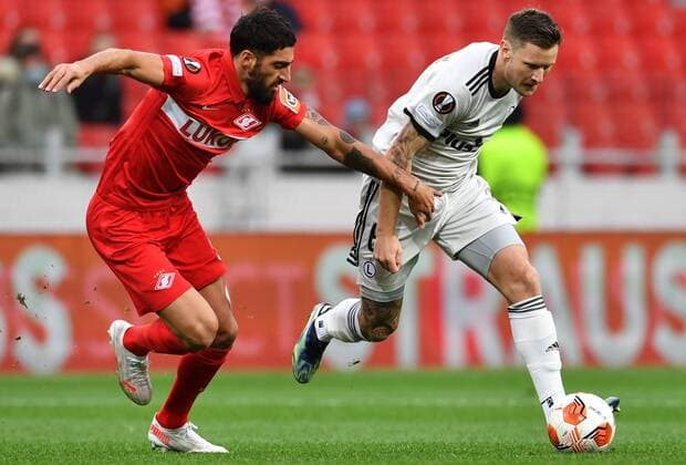 Football, EL, Spartak Moscow - Legia Warsaw