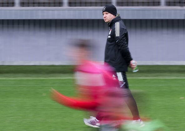 Football, EL, Lokomotiv Moscow training and press conference