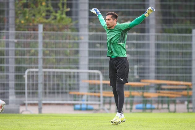 SOCCER - UEFA EL, Rapid vs Genk VIENNA,AUSTRIA,15.SEP.21 - SOCCER - UEFA Europa League, group stage, SK Rapid Wien vs KRC Genk, preview, training Rapid. Image shows Paul Gartler (Rapid)  GEPAxpictures xDavidxBitzan