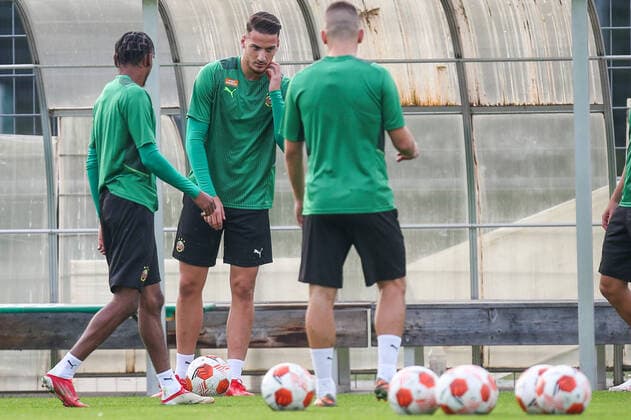 SOCCER - UEFA EL, Rapid vs Genk VIENNA,AUSTRIA,15.SEP.21 - SOCCER - UEFA Europa League, group stage, SK Rapid Wien vs KRC Genk, preview, training Rapid. Image shows Ercan Kara (Rapid).  GEPAxpictures xDavidxBitzan