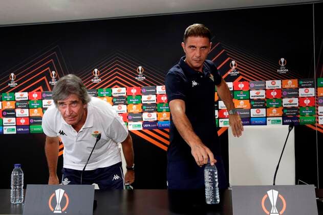 Football, EL, Real Betis Sevilla Press Conference and Training