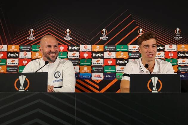 Football, EL, SK Sturm Graz Press Conference and Training