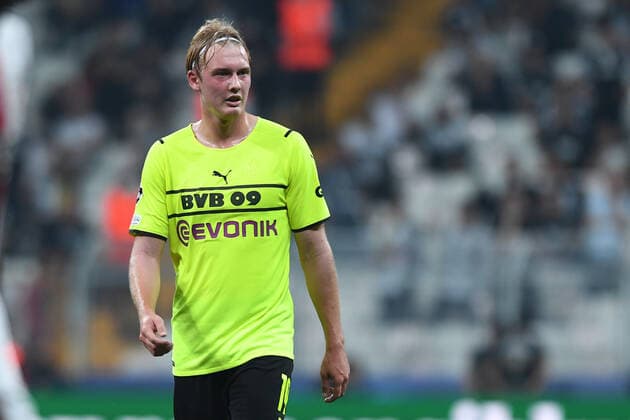Football Champions League 1 matchday Besiktas Istanbul Borussia Dortmund on 15 09 2021 at Besiktas Park in Istanbul Julian Brandt Dortmund xHDx