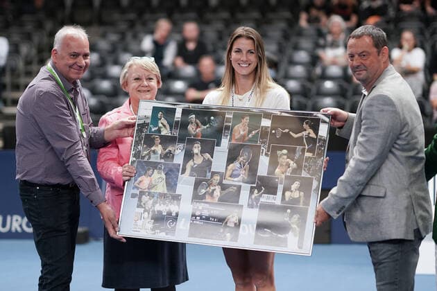 Tennis, WTA tournament in Luxembourg, Mandy Minella farewell after career end