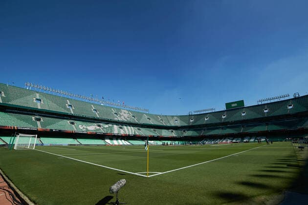 September 16, 2021, SEVILLA, SEVILLA, SPAIN: General view of the stands before the UEFA Europa League, Group G, football match played between Real Betis and Celtic FC at Benito Villamarin stadium on September 16, 2021, in Sevilla, Spain. SEVILLA SPAIN - ZUMAa181 20210916_zaa_a181_005 Copyright: xJoaquinxCorcherox