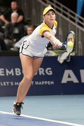 Tennis WTA Tournament Luxembourg BGLBNPParibas Open 2021, 16 09 2021, Tennis WTA Tournament Luxembourg, BGLBNPParibas Open 2021, BGL BNP Paribas Open, 2021, Luxembourg, Kockelscheuer, CK Sportcenter, Final vl Belinda Bencic SUI Switzerland, Suisse, SUI number 1 of the seed list