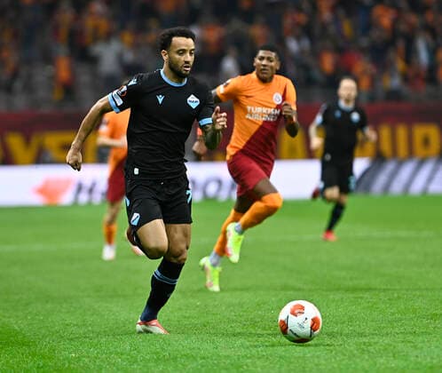 Felipe Anderson of Lazio during the UEFA Europa League Group E match between Galatasaray and Lazio at Turk Telekom Stadium in Istanbul , Turkey on September 16, 2021. 