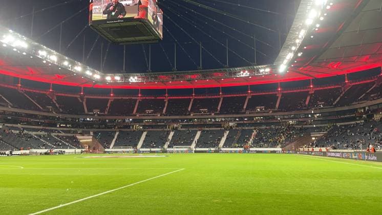 Indoor Frankfurt 16 09 2021 Eintracht Frankfurt vs Fenerbahce Istanbul, Deutsche Bank Park, Matchday 1 UEFA Europa League