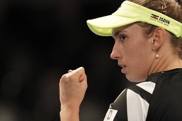 Tennis WTA Tournament Luxembourg BGLBNPParibas Open 2021, 16 09 2021, Tennis WTA Tournament Luxembourg, BGLBNPParibas Open 2021, BGL BNP Paribas Open, 2021, Luxembourg, Kockelscheuer, CK Sportcenter, Final vl Elise Mertens BEL, Belgium, Belgique