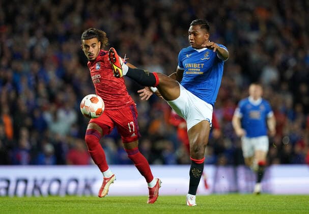 Football, EL, Glasgow Rangers - Olympique Lyon